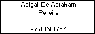 Abigail De Abraham Pereira