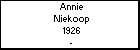 Annie Niekoop